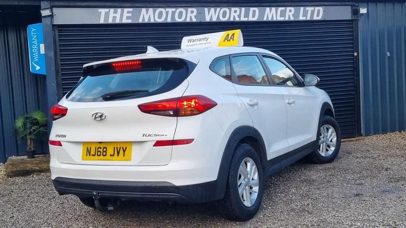 Used Hyundai Tucson 177 HP (130 kW) 2018 White SUV