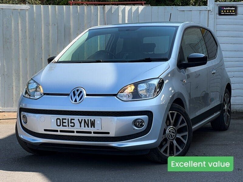Silver Used 2015 VW up! Groove Hatchback | £4,495 (Fair price) - Image 1/4