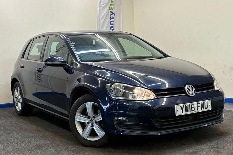 Used VW Golf VII Edition 110 HP (80 kW) 2016 Blue Hatchback