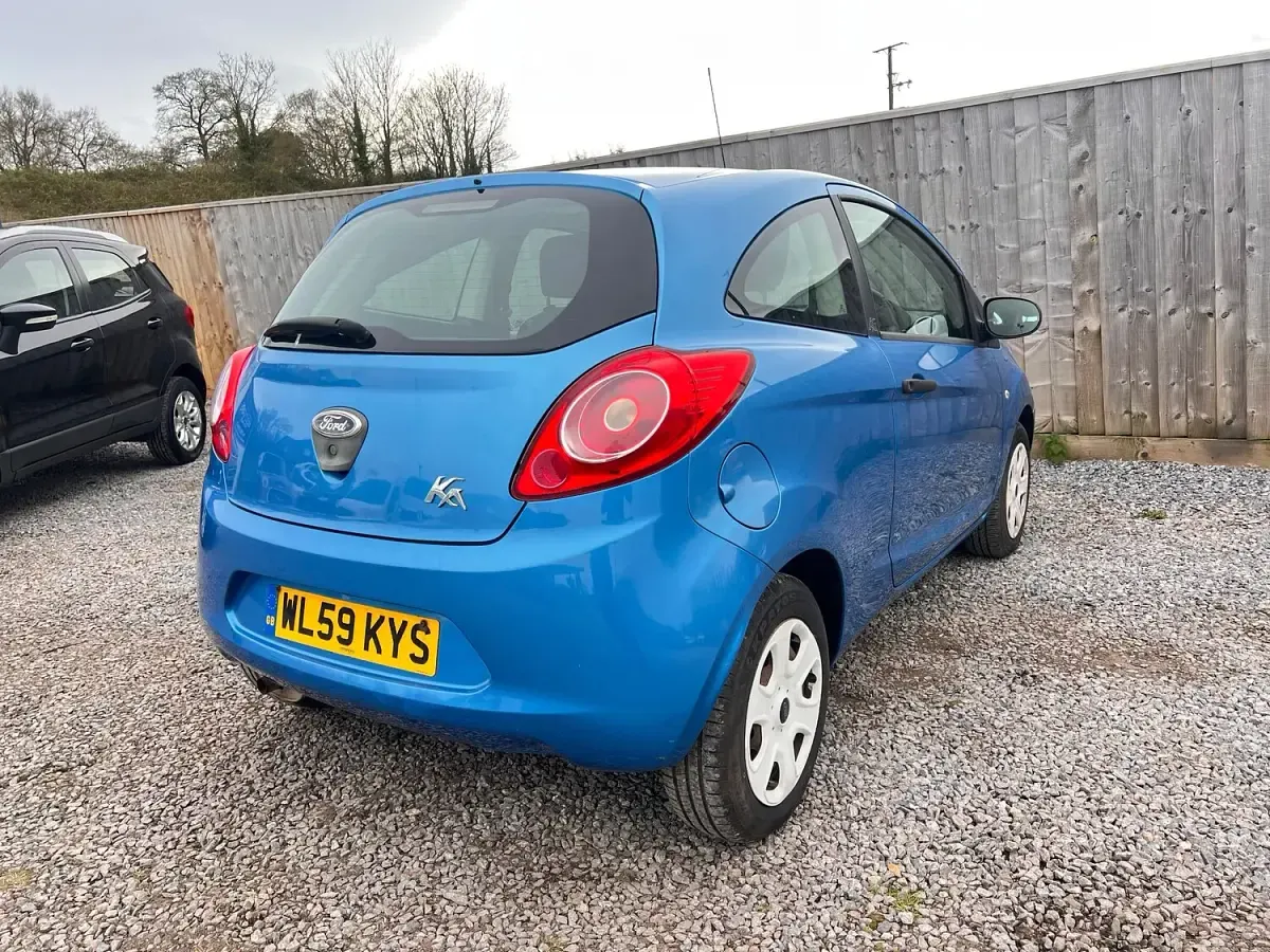 Used Ford Ka Studio 69 HP (50 kW) 2010 Blue Hatchback
