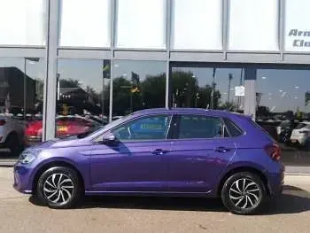 Used VW Polo Life 80 HP (58 kW) 2022 Purple Hatchback