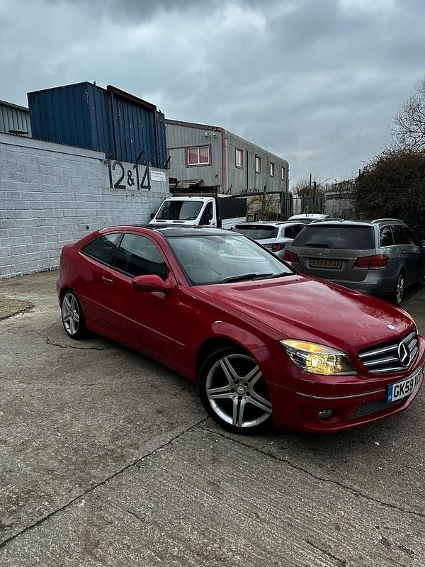 Used Mercedes CLC220 2009 Red Hatchback