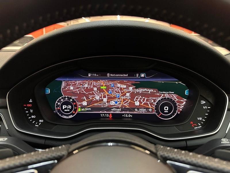 Begagnad Audi A5 Black Edition 150 HK (110 kW) 2019 Grå Sportkupé