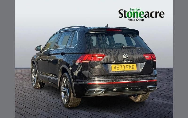 Used VW Tiguan R-line Edition 150 HP (110 kW) 2023 Black SUV