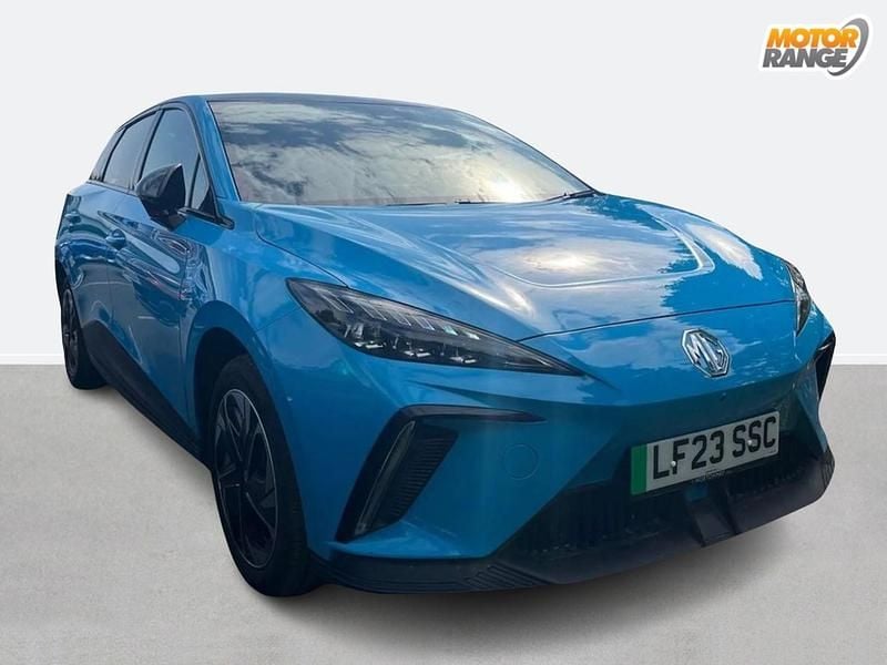 Blue Used 2023 MG MG4 EV Trophy Hatchback | £16,895 (Good price) - Image 1/4