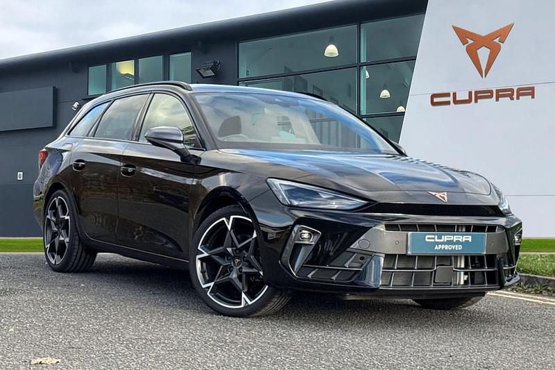 Black New 2025 Cupra Leon Estate | £28,290 (Fair price) - Image 1/4