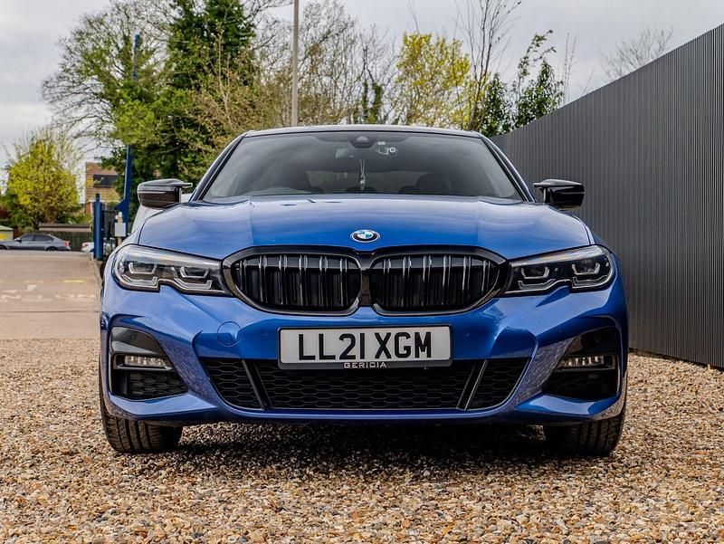 Used BMW 330e M Sport 2021 Blue Sedan