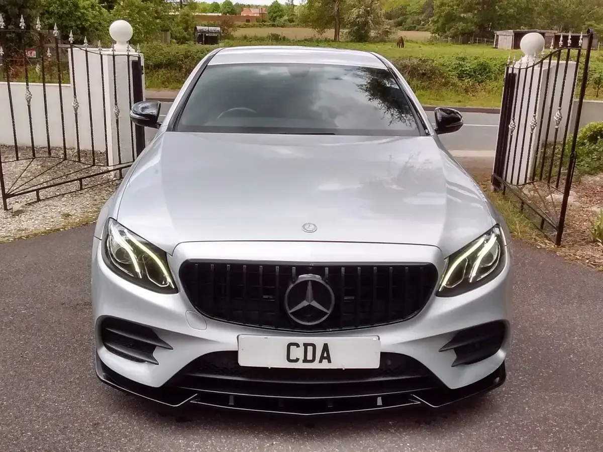 Used Mercedes E220 AMG line 2016 Silver Sedan