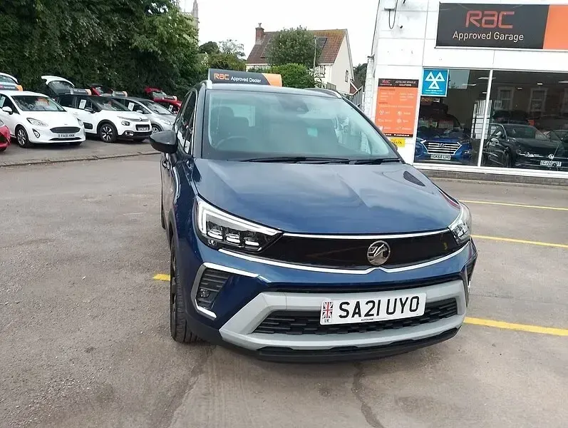Used Vauxhall Crossland X SRi 2021 Blue SUV
