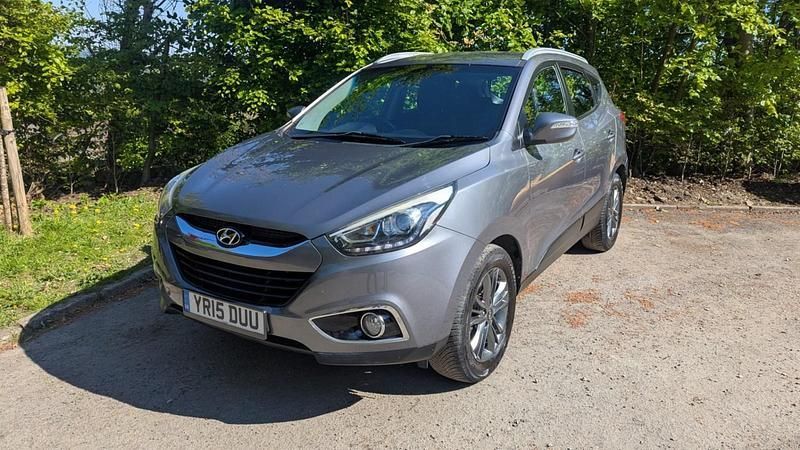 Grey Used 2015 Hyundai ix35 SE SUV | £5,495 (Good price) - Image 1/4