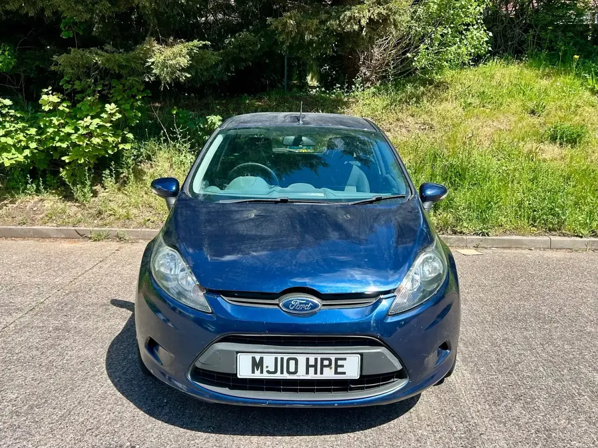 Usado Ford Fiesta 96 HP (70 kW) 2010 Azul Citadino