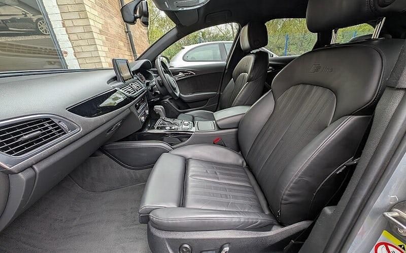 Used Audi A6 Black Edition 252 HP (185 kW) 2018 Grey Estate