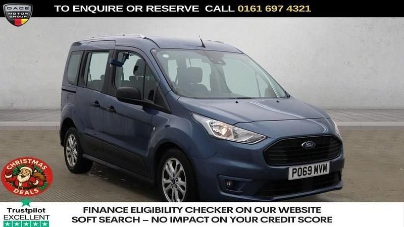Blue Used 2019 Ford Tourneo Zetec MPV | £10,440 (Fair price) - Image 1/3