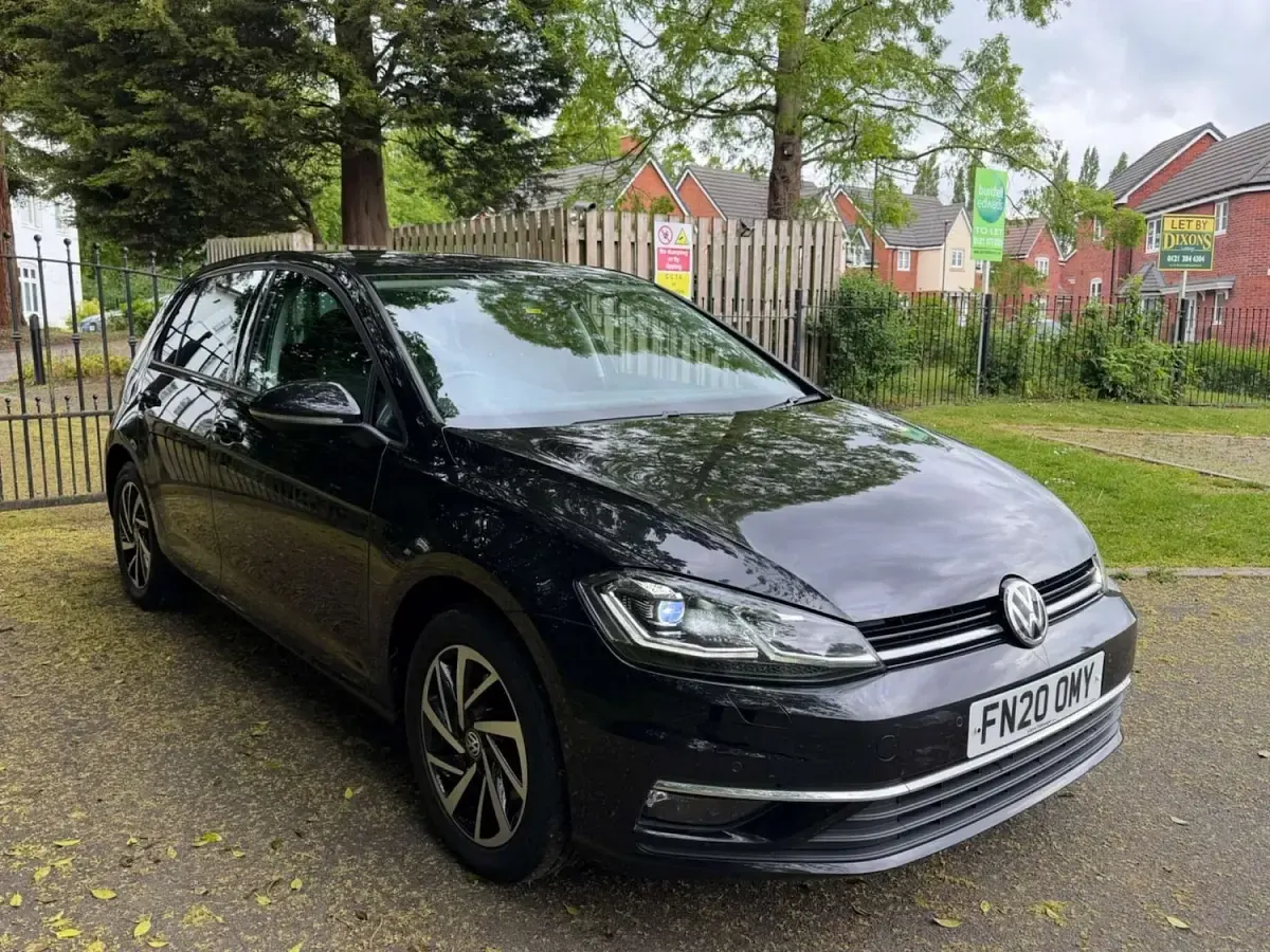 Used VW Golf VII Edition 150 HP (110 kW) 2020 Black Hatchback