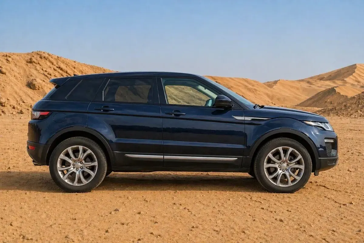 Begagnad Land Rover Range Rover evoque SE 180 HK (132 kW) 2017 Blå SUV