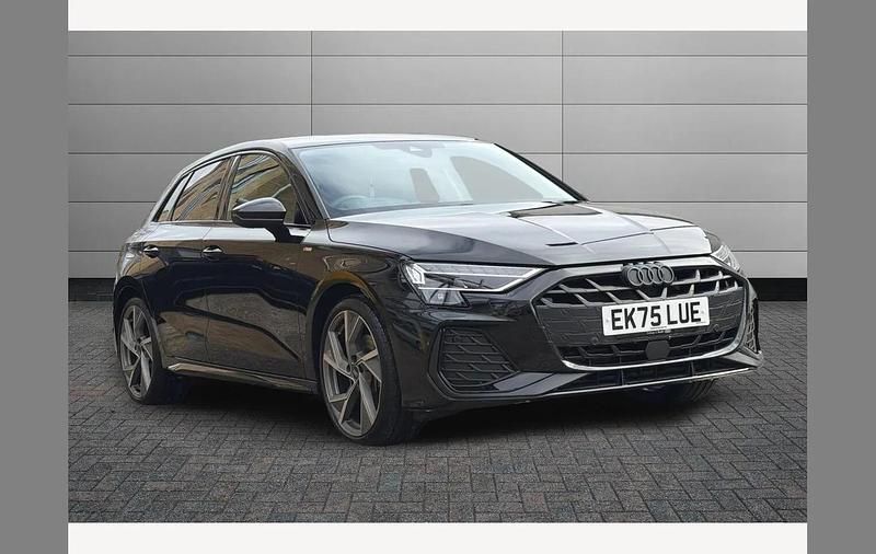 Used Audi A3 Black Edition 150 HP (110 kW) 2025 Black Hatchback