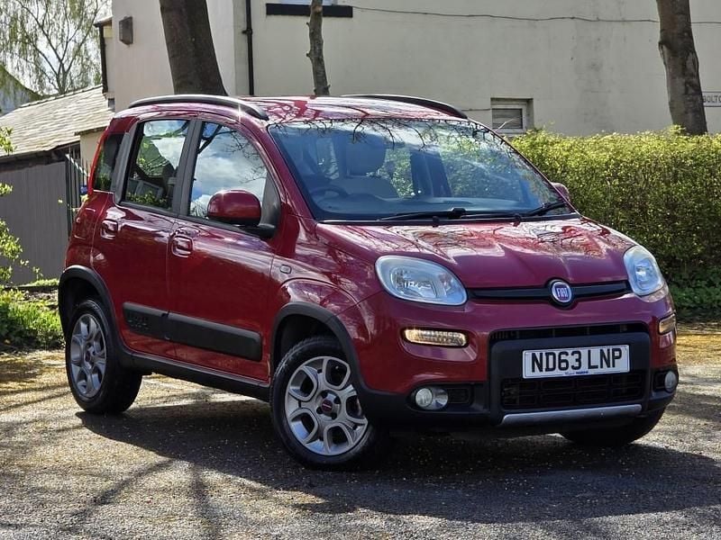 Used Fiat Panda 75 HP (55 kW) 2013 Red Hatchback