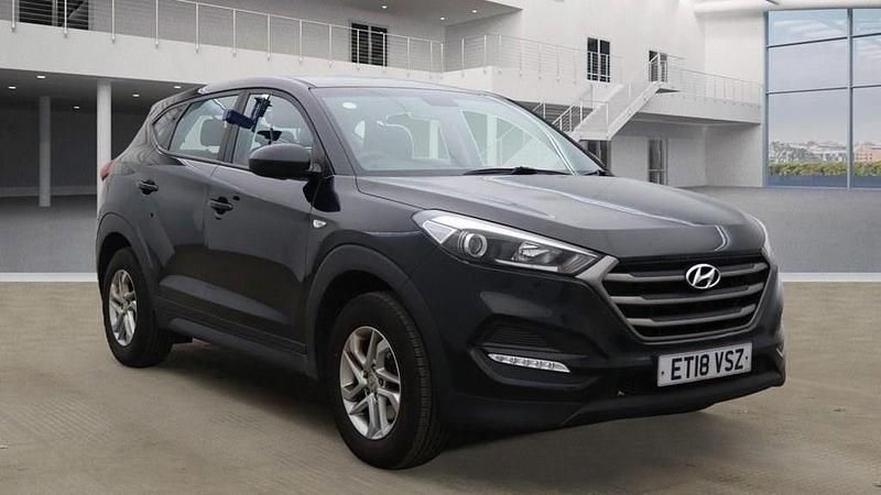 Black Used 2018 Hyundai Tucson SUV | £6,695 (Fair price) - Image 1/4