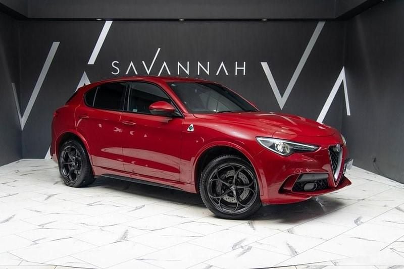Red Used 2021 Alfa Romeo Stelvio Quadrifoglio SUV | £38,990 (Good price) - Image 1/4