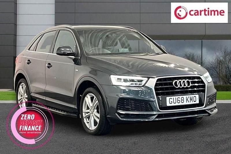Used Audi Q3 S-Line 150 HP (110 kW) 2018 Grey SUV