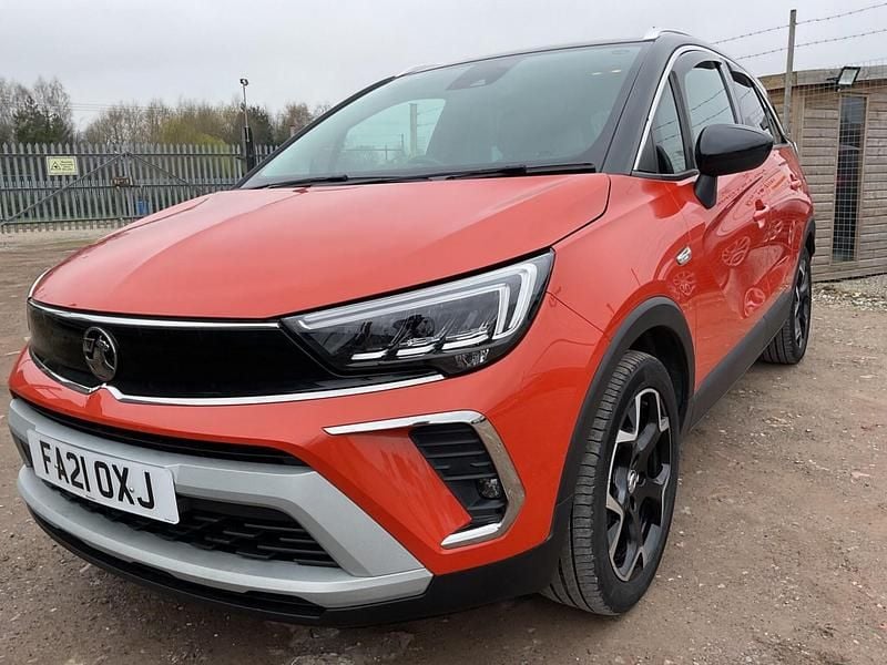 Used Vauxhall Crossland SRi 2021 Orange SUV