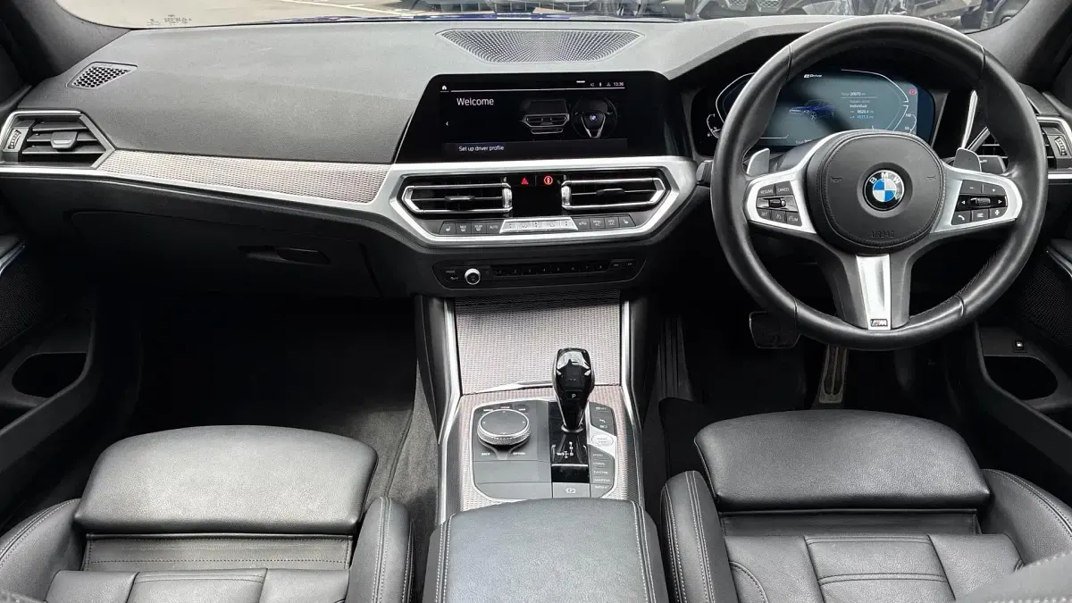 Used BMW 330 M Sport 288 HP (211 kW) 2020 Blue Sedan