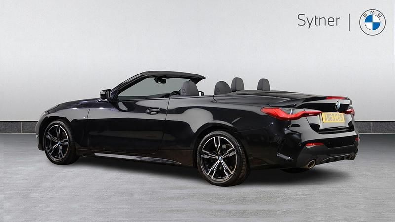 Used BMW 420 M Sport 192 HP (141 kW) 2022 Black Cabriolet