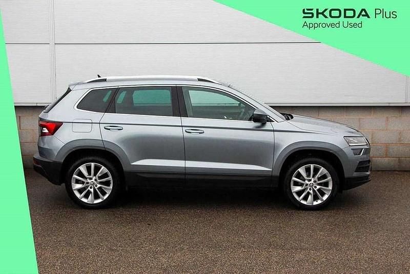 Used Skoda Karoq SE L 150 HP (110 kW) 2019 Business grey metallic SUV