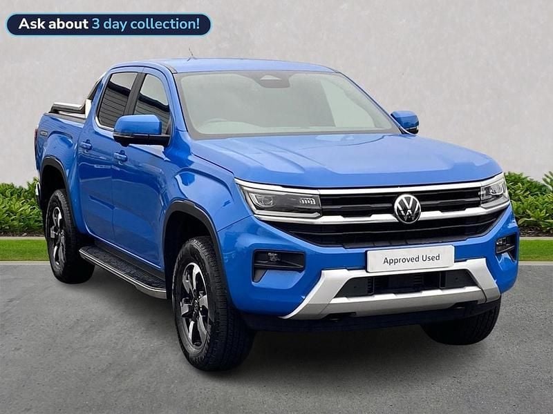 Blue Used 2024 VW Amarok Style Pickup | £34,499 (Fair price) - Image 1/4