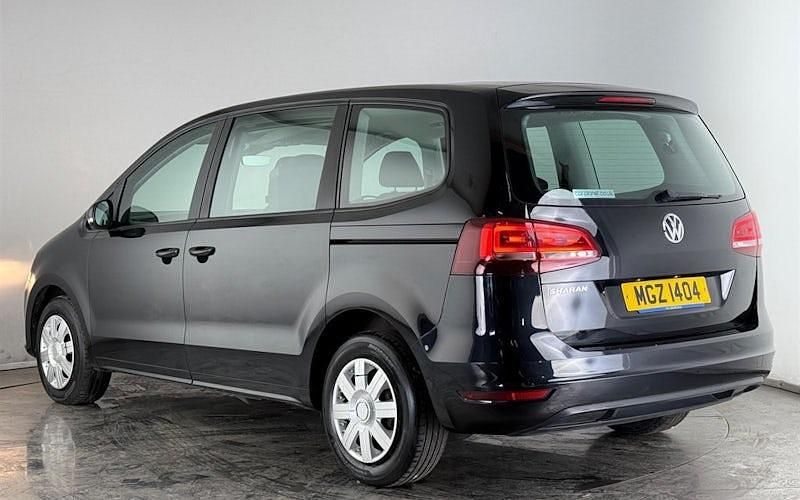 Used VW Sharan S 150 HP (110 kW) 2019 Black MPV