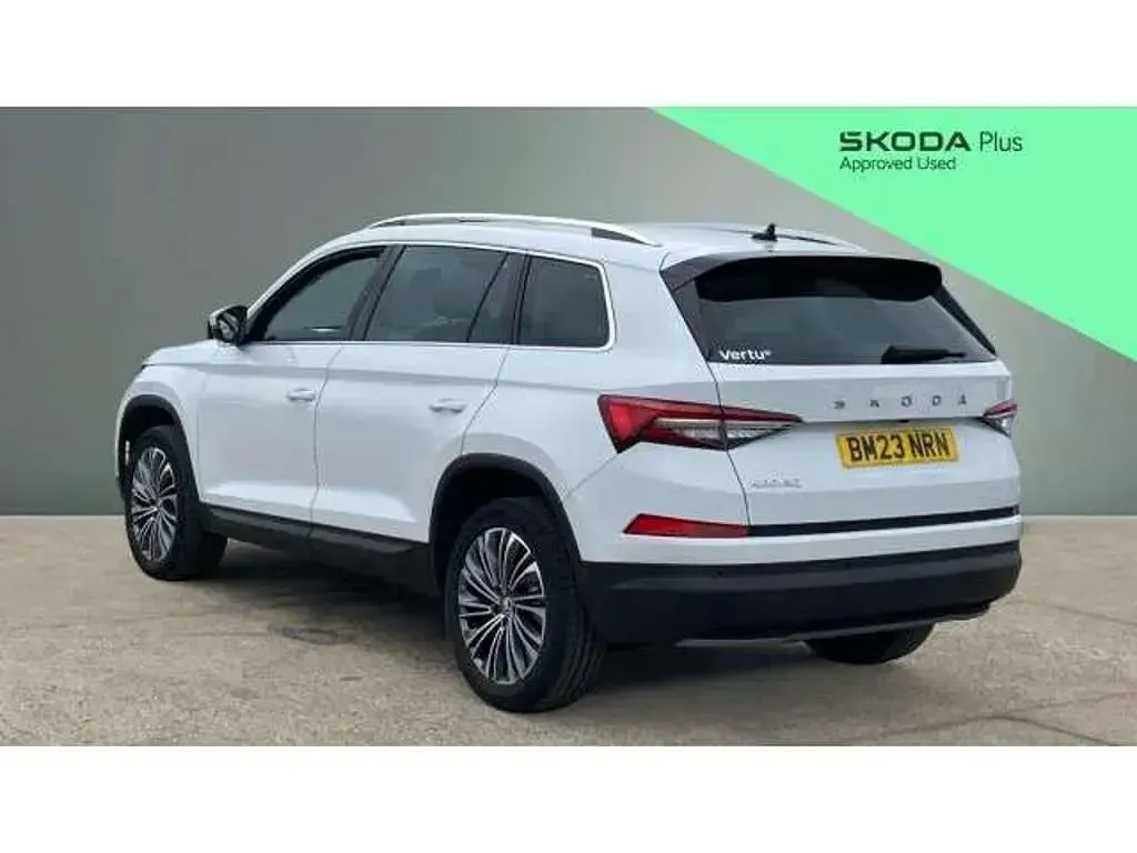 Used Skoda Kodiaq SE L Executive 150 HP (110 kW) 2023 White SUV