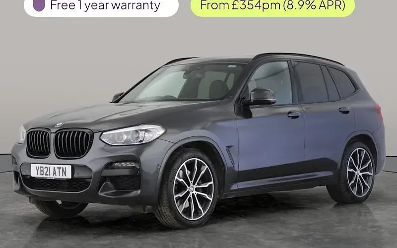 Used BMW X3 M Sport 286 HP (210 kW) 2021 SUV