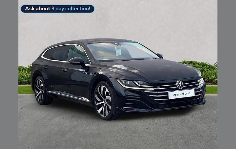 Used VW Arteon R-line 150 HP (110 kW) 2023 Black Estate