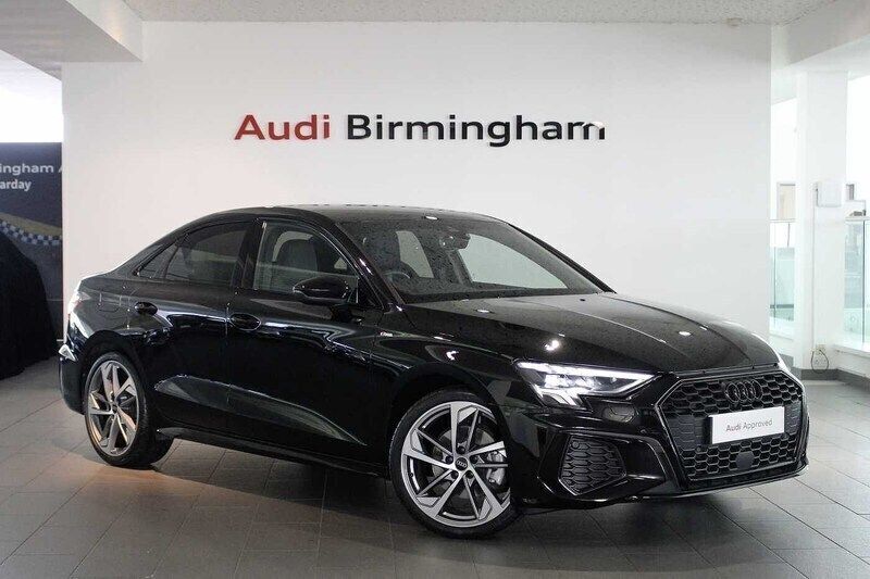 Mythos black Used 2023 Audi A3 Black Edition Sedan | £27,950 (A bit pricey) - Image 1/4