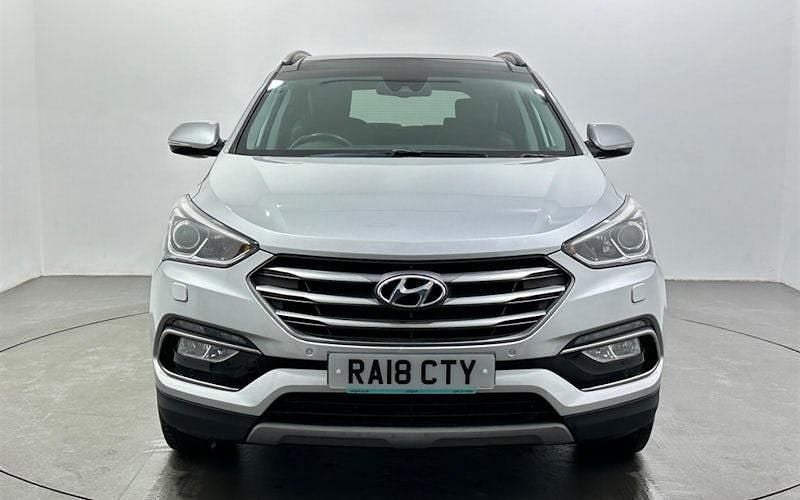 Used Hyundai Santa Fe Premium SE 200 HP (147 kW) 2018 Silver SUV
