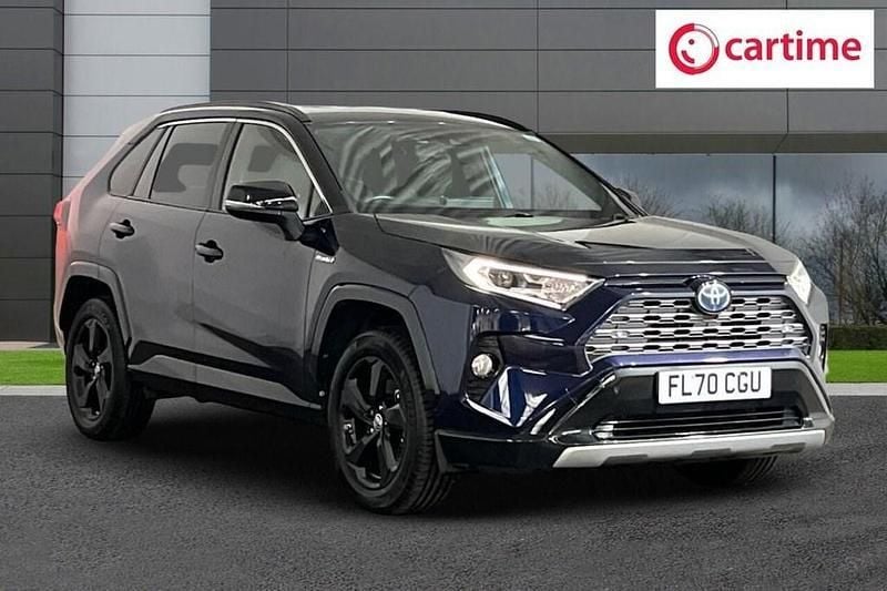 Blue Used 2020 Toyota RAV4 Hybrid SUV | £23,750 (A bit pricey) - Image 1/3