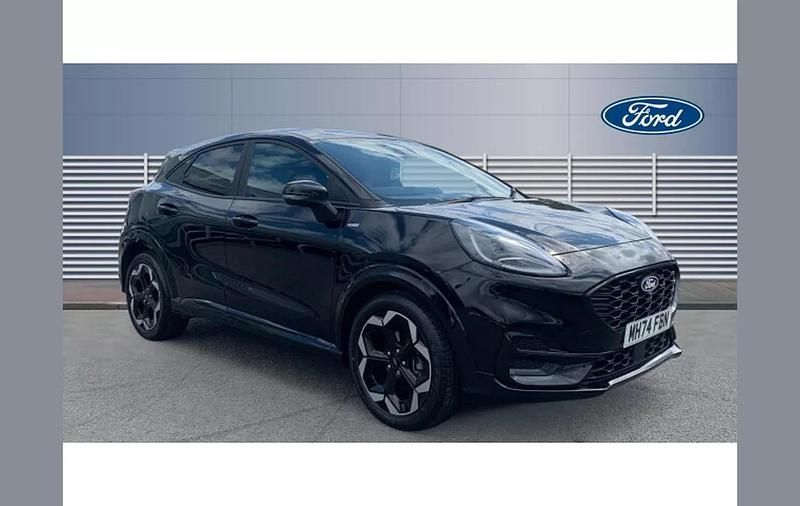 Black Used 2025 Ford Puma ST-Line X SUV | £21,209 (Expensive) - Image 1/4