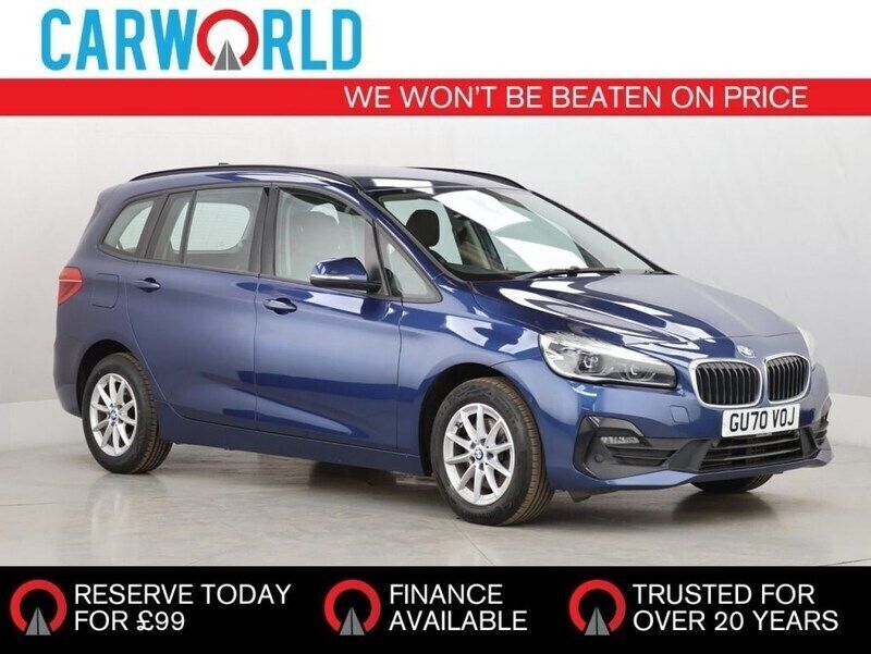 Blue Used 2020 BMW 218 Comfort Edition MPV | £13,400 (Fair price) - Image 1/3