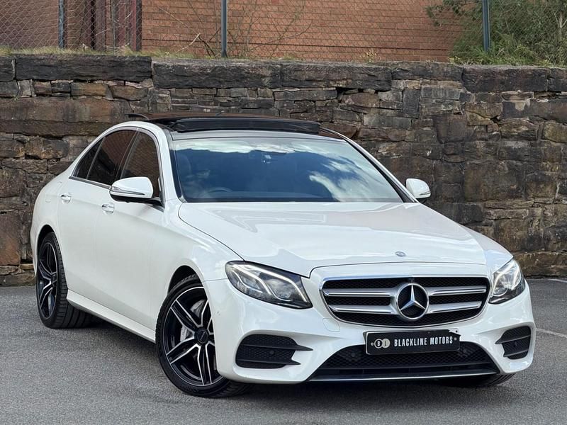 Used Mercedes E350 AMG Line Premium Plus 2016 White Sedan