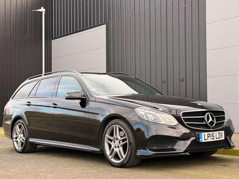 Used Mercedes E220 Premium 2015 Black Estate