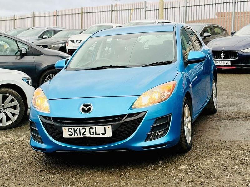 Used Mazda 3 105 HP (77 kW) 2012 Blue Hatchback