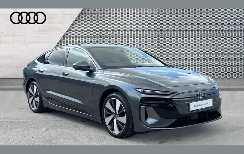 Grey Used 2025 Audi A6 e-tron S-Line Sedan | £52,490 (Good price) - Image 1/4