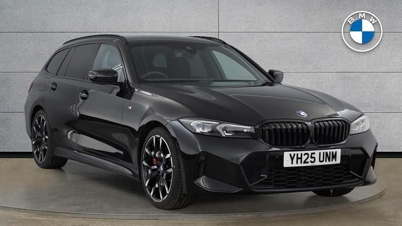 Black Used 2025 BMW 320 M Sport Estate | £34,400 (A bit pricey) - Image 1/4