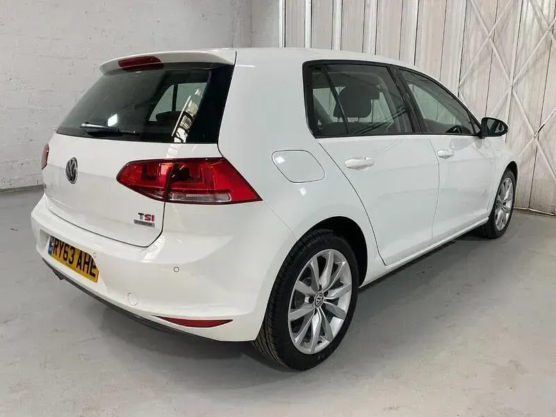 Used VW Golf VII GT 2013 White Hatchback
