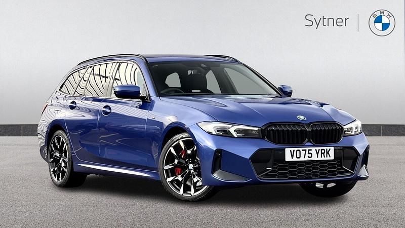 Used BMW 330e M Sport 288 HP (211 kW) 2025 Blue Estate