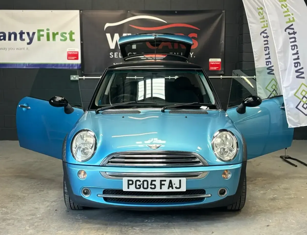 Used Mini Cooper Hatch 2005 Blue Hatchback