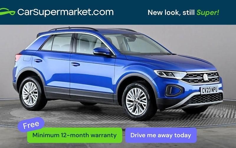 Used VW T-Roc Life 110 HP (80 kW) 2023 Blue SUV