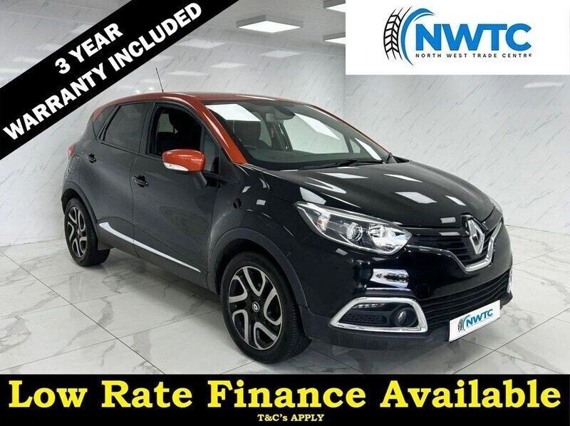 Black Used 2016 Renault Captur Dynamique SUV | £5,695 (Fair price) - Image 1/3