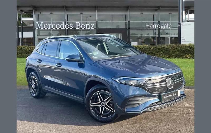 Blue Used 2022 Mercedes EQA250 AMG line SUV | £22,000 (Fair price) - Image 1/4