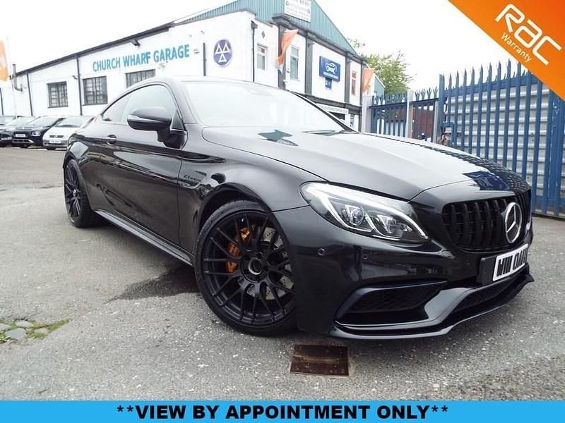 Black Used 2017 Mercedes C63 AMG Premium Coupe | £31,495 (Good price) - Image 1/4
